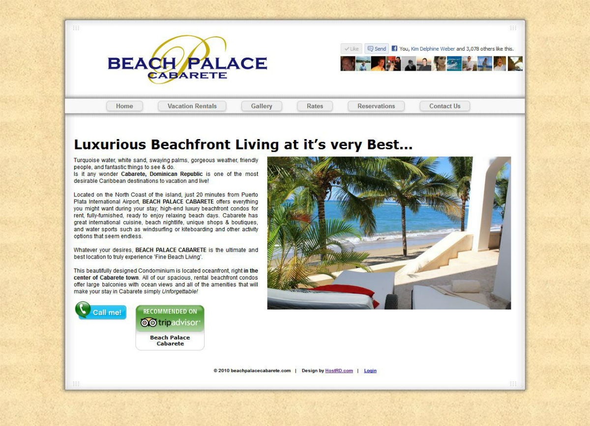 Beach Palace Cabarete (República Dominicana)
